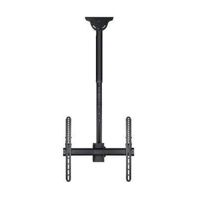 Soporte tv - monitor tooq 23pulgadas - 55pulgadas giratoro - inclinable vesa max 400x400 - inclinacion 0º - 15º - gira - 90º - hasta 50kg