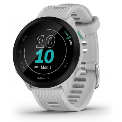 SMARTWATCH GARMIN FORERUNNER 55 GPS 42MM WHITESTONE