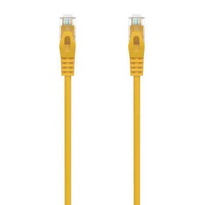 CABLE DE RED AISENS LATIGUILLO RJ45 LSZH CAT.6A 500 MHZ UTP AWG24 AMARILLO 25CM
