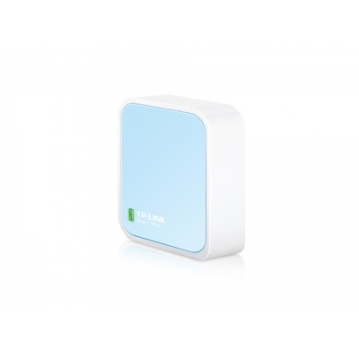 TL-WR802N router inalámbrico Ethernet rápido Banda única (2,4 GHz) Azul, Blanco