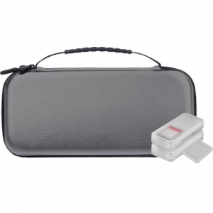 Estuche NUWA Switch lite gris +4 fundas juegos