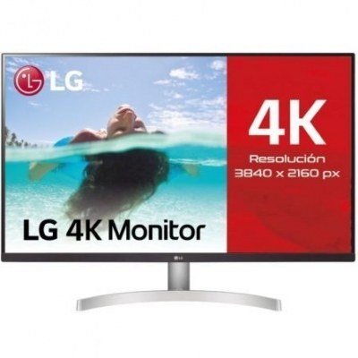 Monitor Profesional LG UltraFine 32UN500P-W 31.5/ 4K/ Multimedia/ Blanco
