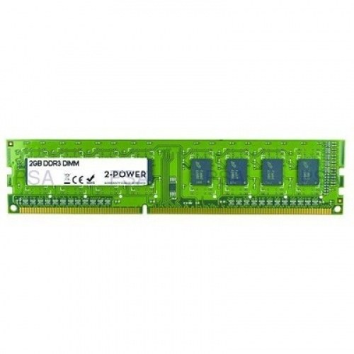 2 Power Memoria DDR3 2GB MultiSpeed 1066 1333 1600 MHz DIMM