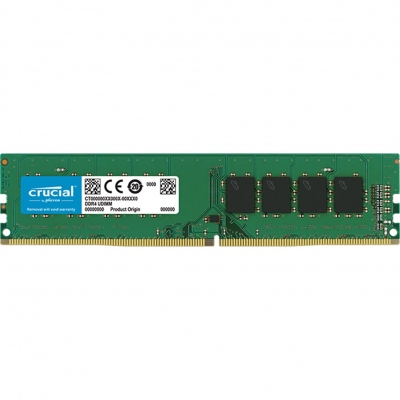 Memoria ram ddr4 16gb crucial - dimm - 2400 mhz - pc4 19200 - cl17 - 1.2v