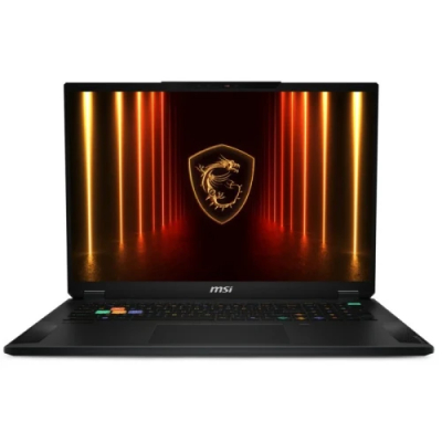 MSI PORTATIL STEALTH 18 HX AI A2XWIG-040XES. 18 16:10 QHD+ (2560X1600), 240HZ, IPS. INTEL CORE ULTRA 9 275HX. NVIDIA GEFORCE RTX 5080 , GDDR7 16GB. DDR5 16GB*2. 2TB NVME PCIE SSD. SIN S.O.NEGRO
