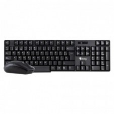 KIT Teclado y Mouse Stylos STPKTM3B, Negro