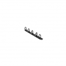 StarTech.com Panel 1U de 19 Pulgadas para Gestión de Cableado con Anillas en D negro