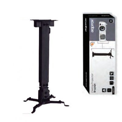 Soporte de Techo para Proyector Approx appSV01/ Inclinable/ hasta 10kg