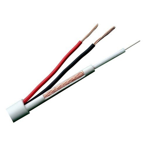 Cable RG59 + 2x0,75mm MicroRG59 BLANCO (300m)