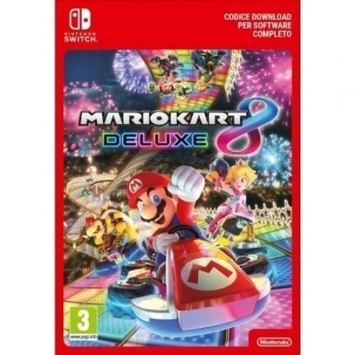 Nintendo Switch RED&BLUE/ Incluye Código Juego Mario Kart Deluxe 8/ 3 Meses Suscripción Nintendo Online