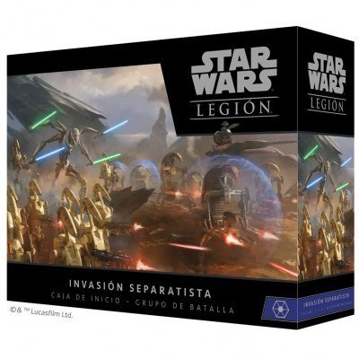 Juego de mesa star wars legión: invasión separatista pegi 14