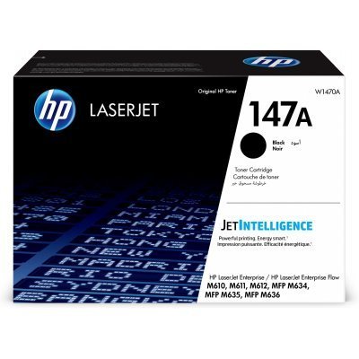 HP W1470A Negro Cartucho de Toner Original - 147A