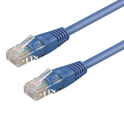WP WPC-PAT-6U010B cable de red 1 m Cat6 U/UTP (UTP) Azul
