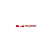 Edding 3300 marcador permanente Punta redonda Rojo 10 pieza(s)