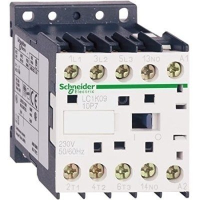 Contactor 3-polos NO x3 Contactos auxiliares NO 380VCA 9A