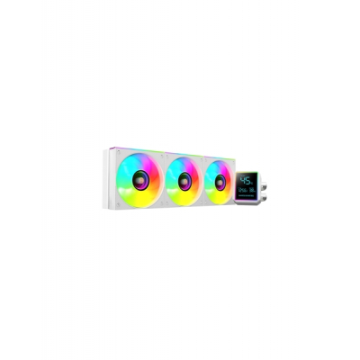 Mars Gaming ML-LCDPRO360 Kit de Refrigeracion Liquida - Potencia 600W - Pantalla LCD 2.8 - Bomba Opti-Chamber - Iluminacion ARGB - Color Blanco