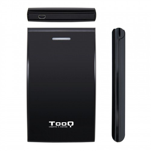Tooq Caja Externa HDD TQE-2526B 2,5 9,5/12,5 MM SATA USB 3.0 NEG