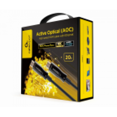 CABLE HDMI GEMBIRD DE ALTA VELOCIDAD CON OPTICA ACTIVA AOC CON ETHERNET 20 M
