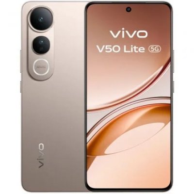 Smartphone Vivo V50 Lite - 6.77 | 12GB RAM | 512GB almacenamiento | 5G | Color oro titanio