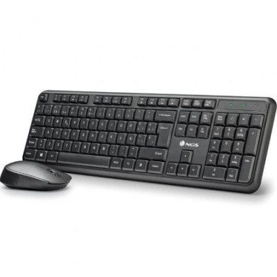 Teclado y Ratón Inalámbricos NGS Harmony Kit
