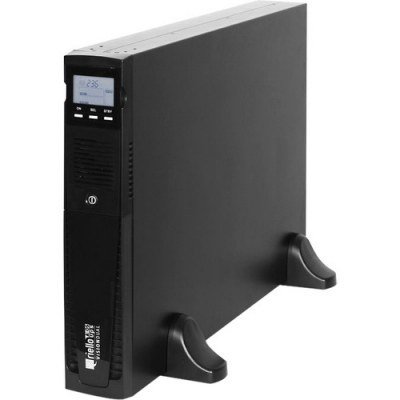 Riello UPS Vision Dual VSD 3000 - UPS - CA 220/230/240 V - 2.7 kW - 3000 VA - RS-232, USB - conectores de salida: 9 - 2U - 19 - negro