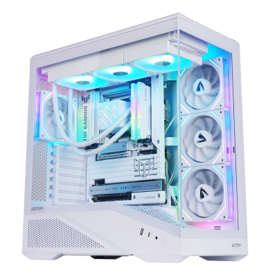 ABYSM - Gaming Caja ATX ARIAN FRAME A400 White