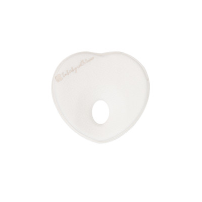 Almohada ergonómica de espuma viscoelástica Heart Airknit Blanco