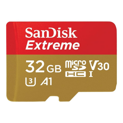 Tarjeta memoria micro secure digital 32gb sandisk extreme clase 10 uhs - i u3