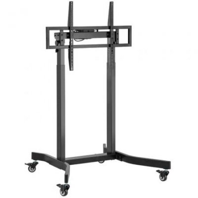 Soporte de Suelo Motorizado con Ruedas Aisens FTF100E-271 para TV de 55-100/ hasta 120kg