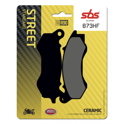HF Street Ceramic Organic Brake Pads SBS 873HF