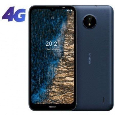 Smartphone Nokia C20 2GB/ 32GB/ 6.5/ Azul Oscuro