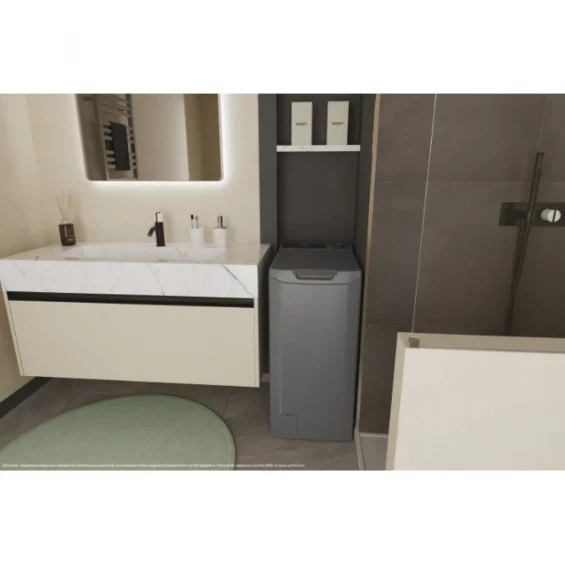 Lavadora de carga superior Candy TCAS274TMR5-S, 7 kg, 1200 rpm, WiFi + Bluetooth, clase A, antracita - imagen 9