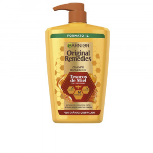ORIGINAL REMEDIES champú tesoros de miel 1000 ml