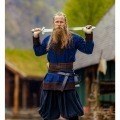 Túnica de lana vikinga 