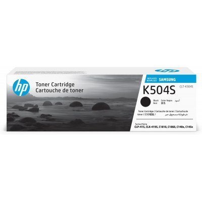 Samsung CLP415/CLX4195 Negro Cartucho de Toner Original - CLT-K504S/SU158A