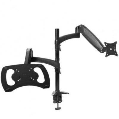 Soporte de Mesa Orientable/ Inclinable Trust Mara para Monitor y Portátil hasta 32