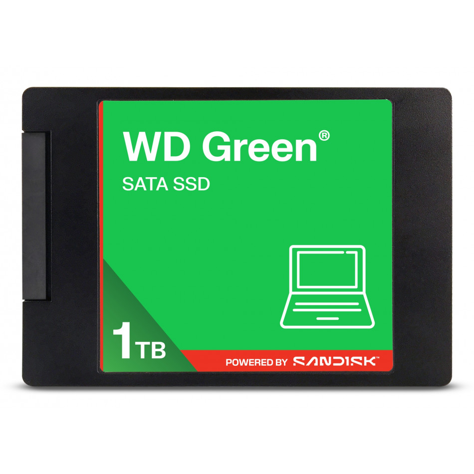 Green WDS100T5G0A 1 TB 2.5" Serial ATA III 3D NAND