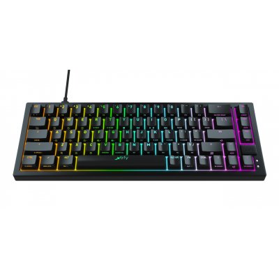 K5 COMPACT RGB teclado Juego USB QWERTY Español Negro