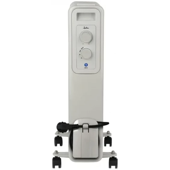 Radiador de aceite Jata JCRA2309, 2.000 W, 9 elementos, 3 potencias, termostato regulable, negro - imagen 2