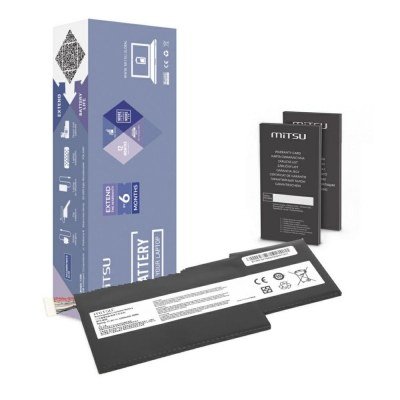 Batería compatible para portátil MSI BTY-M6K 11.4V 4300mAh Mitsu