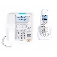 Telefono duo alcatel dec xl785 combo white