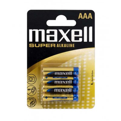 MAXELL ALKALINE SUPER LR-3 AAA 4DB
