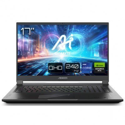Portatil gigabyte aorus 17x azf - d5es665sh i9 13980hx 4070 32gb 2tb 17pulgadas w11h