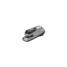 Rexel Grapadora Optima Grip eléctrica plateada/negra