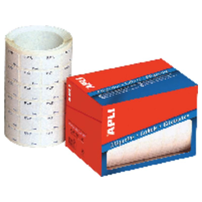 APL ROLLO ETIQ.AUTOADH.12X18 BL 10084