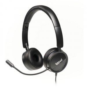 Iggual Auriculares con micro Dual Tech USB/3,5 mm