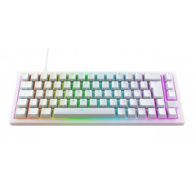 K5 COMPACT RGB teclado Juego USB QWERTY Español Negro, Blanco