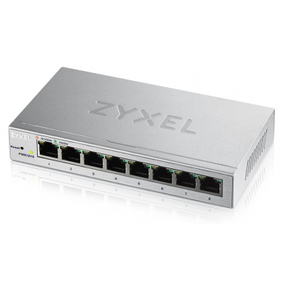 GS1200-8 Gestionado Gigabit Ethernet (10/100/1000) Plata