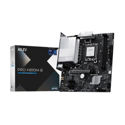 Placa base msi pro pro h810m - b matx