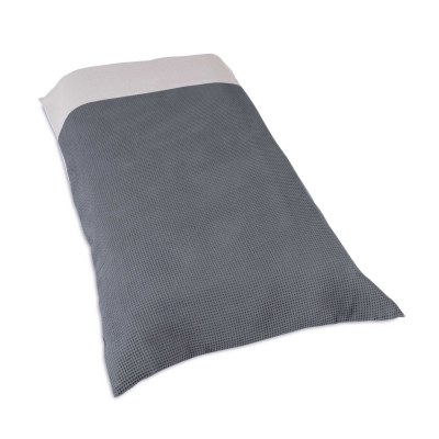 Funda nórdica de cama júnior 90x200 cm - sin relleno 128 Stone Grey · Alondra